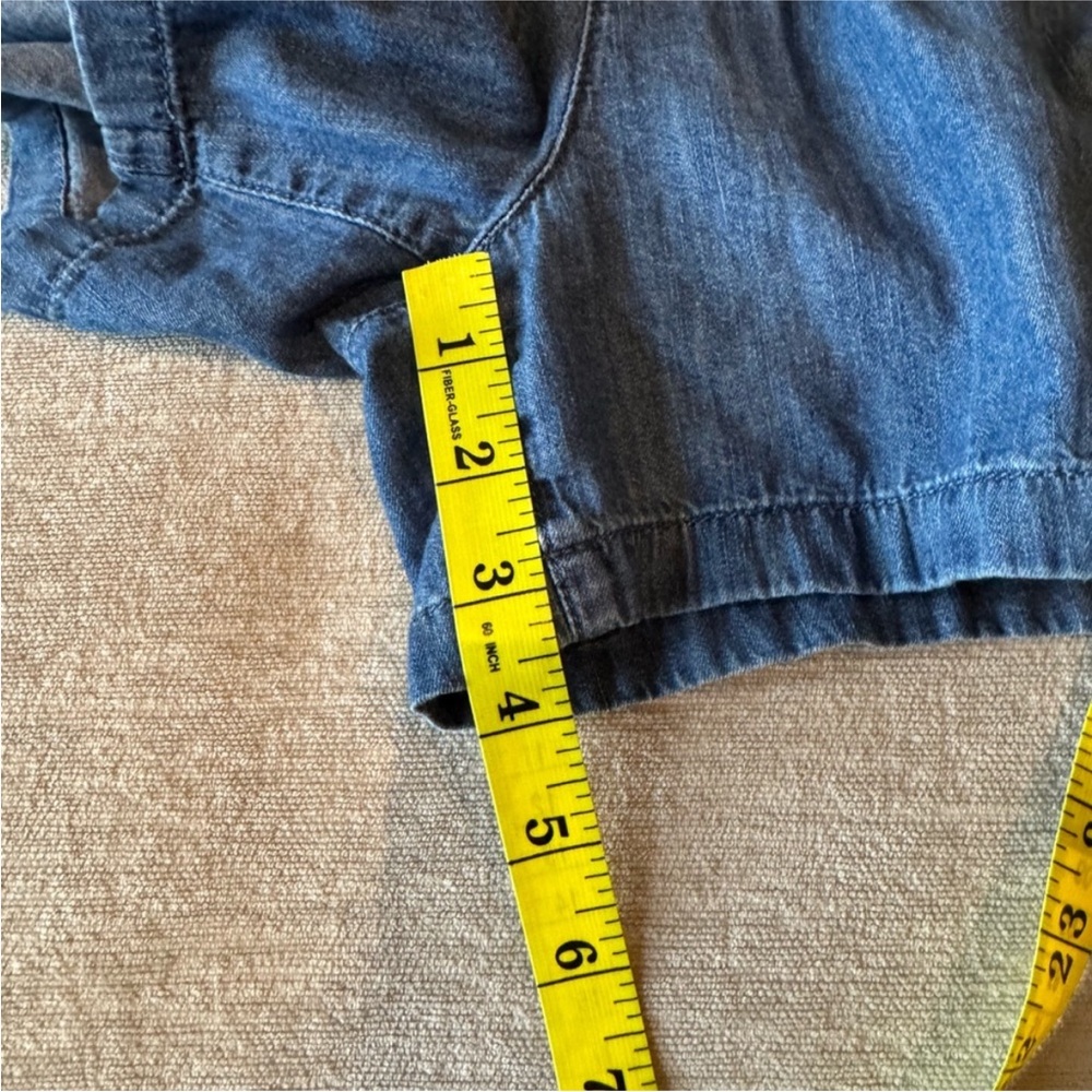Gap Kids Girl’s Romper XXL (16) Blue Denim Chambray - Picture 9 of 9